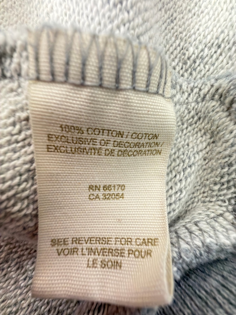 Free People Gray Pullover Hoodie with Pink & Orange Patchwork - Picture 9 of 9